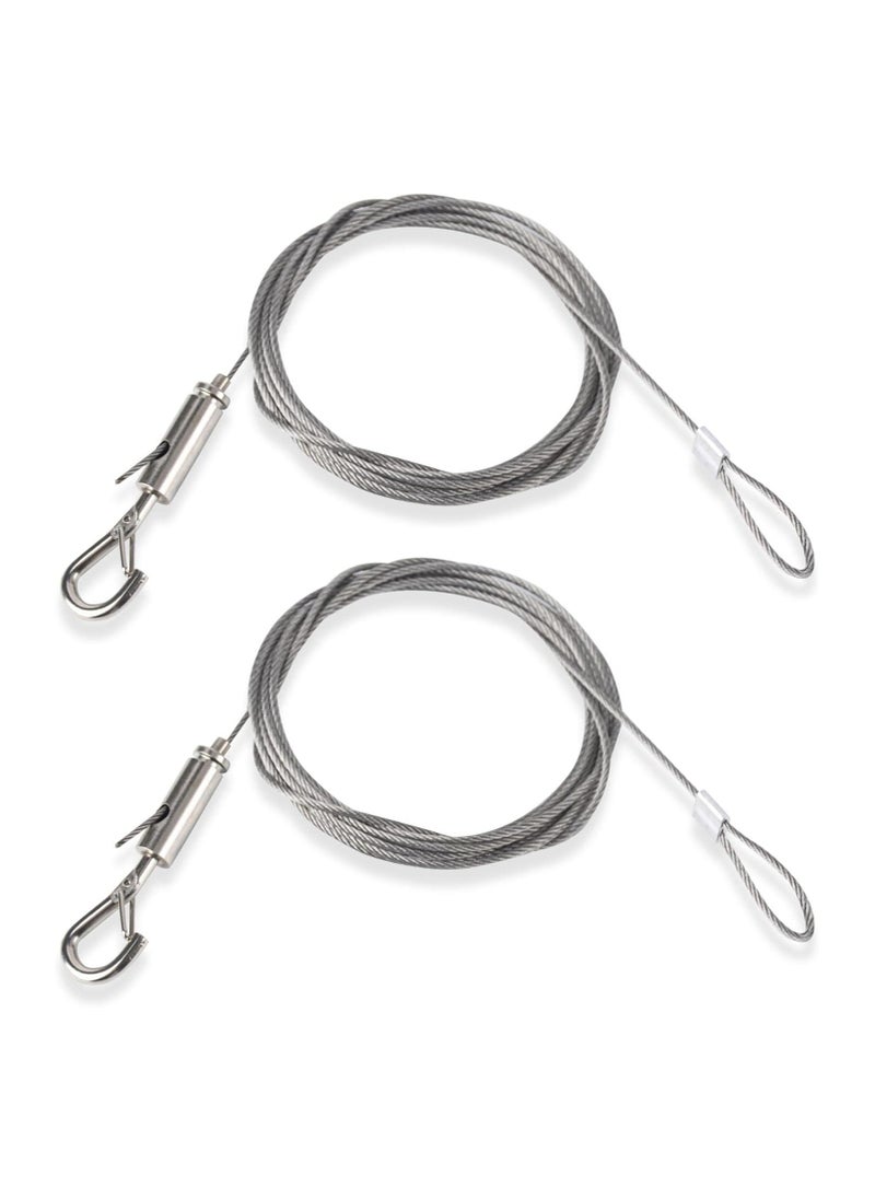 Oasisgalore - Picture Hanging Wire 2 Pack with Hook and Loop - Image 1