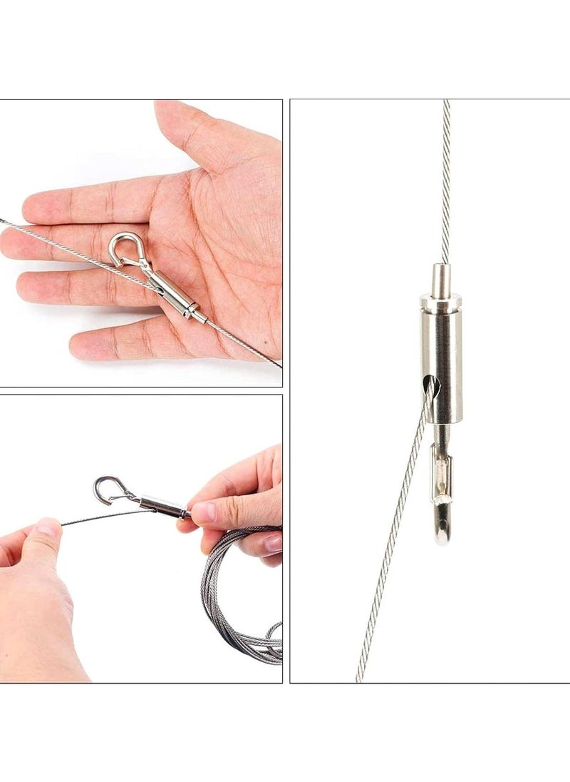 Oasisgalore - Picture Hanging Wire 2 Pack with Hook and Loop - Image 1