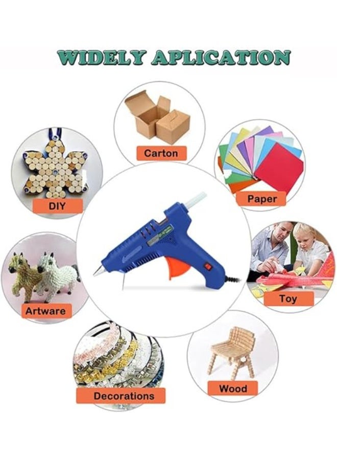 PROMASS Hot Melt Glue Gun 20W – Fast Heating, Easy to Use for DIY & Craft - Image 4
