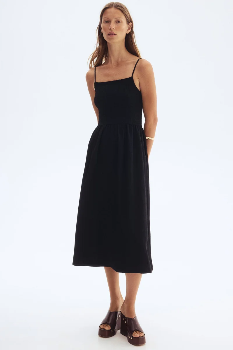 H&M Smocked strappy dress