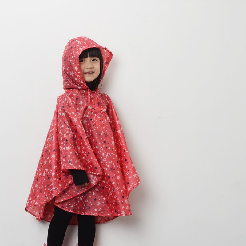 New Japanese And Korean Raincoats For Boys And Girls, Thin Cloaks, Baby Bat Ponchos, One Piece Dropshipping - Image 5