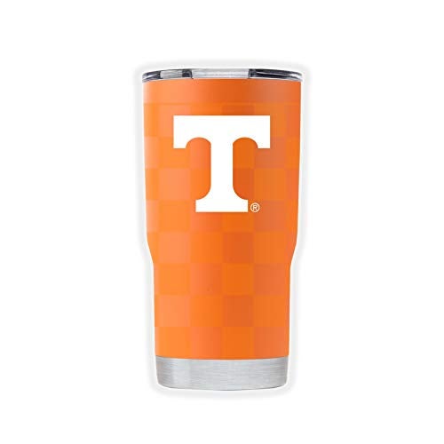 GTS Gametime Sidekicks Gametime Sidekicks Tennessee 20oz Orange Tumbler  Officially Licensed 188 Stainless Steel Doublewalled Vacuuminsulated UV LED Printed Logos Sweatless Stays HotCold  Full Wrap