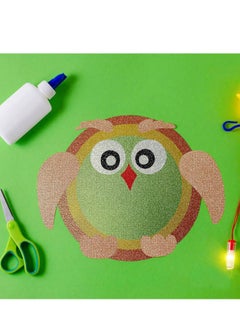 Oasisgalore Glitter Cardstock Paper, 40 Sheets 20 Colors, Premium A4 Construction Colored Paper, 250 Gsm.  - Image 4