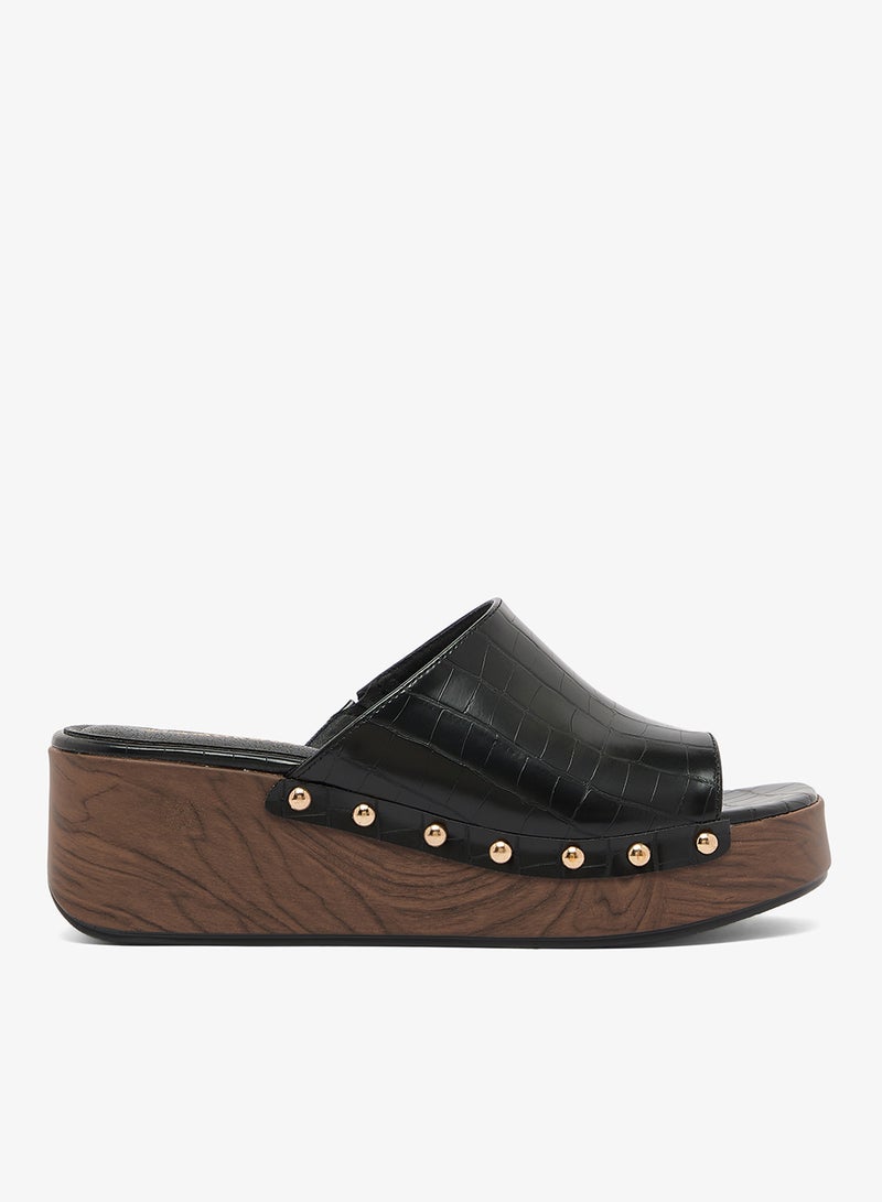 GLAMOROUS Casual Wedge Sandals - Image 1