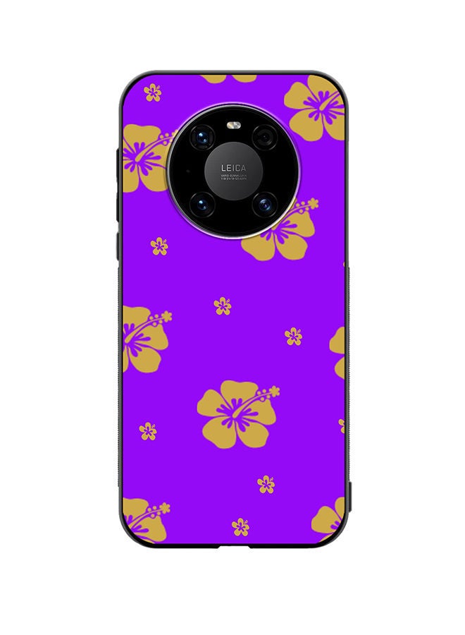 VR CREATIVE Protective Case Cover For Huawei Mate 40 Habiscus Design Multicolour - Image 1
