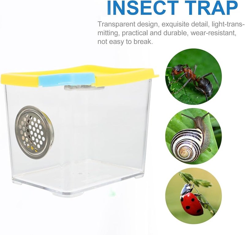 صندوق تربية الزواحف الشفاف حاوية التغيث للثعابين والعناكب والوزغ والسلاحف - Image 3