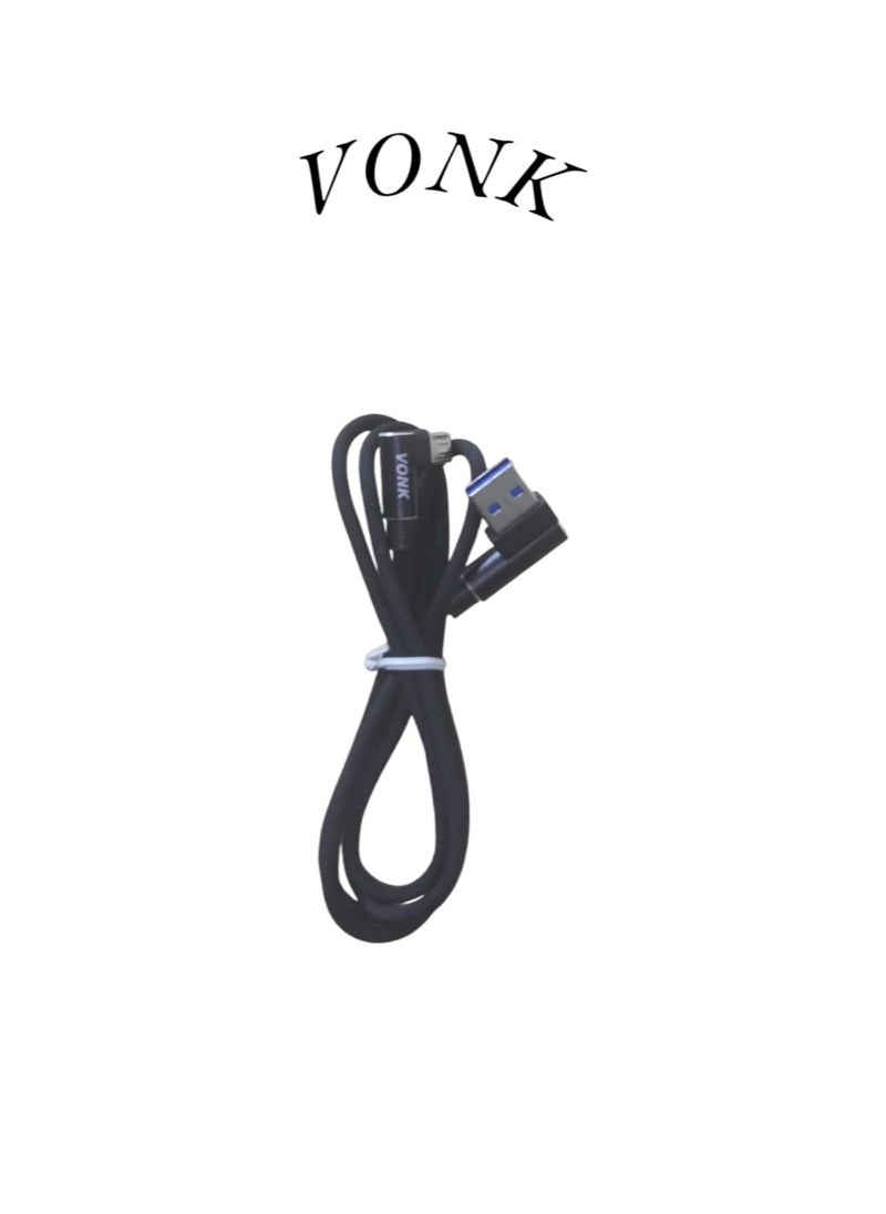 Vonk - vonk BDL-S03 Micro USB Male Charging Cable For PlayStation 4 - Image 1