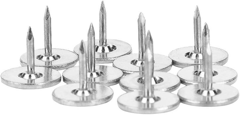 Fydun 100Pcs Antique Furniture Nails 14MM Diameter 20MM Length Flat Head Upholstery Studs - Image 4