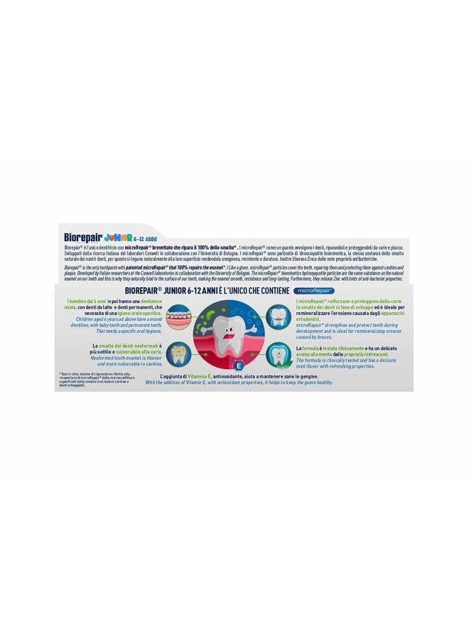 BIOREPAIR JUNIOR TP MINT 75ML - Image 2