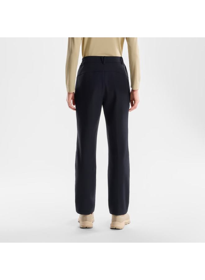 Pelliot Outdoor Softshell Pants Women Warm High Elastic Windproof Sports Pants Men Durable Hiking Trousers Long Pants 125307024 Black XL - Image 3