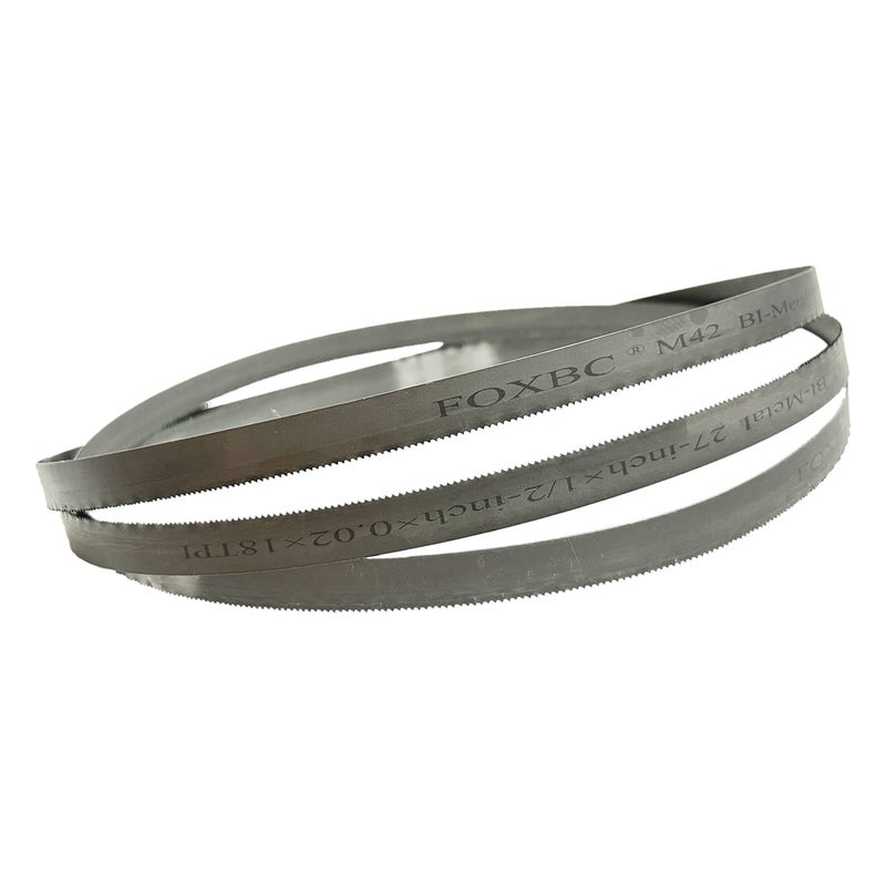 FOXBC 27 Inch Bandsaw Blades 18 TPI for DeWalt DCS377, Milwaukee 48-39-0572 Portable Band Saw Blade - 3 Pack - Image 5