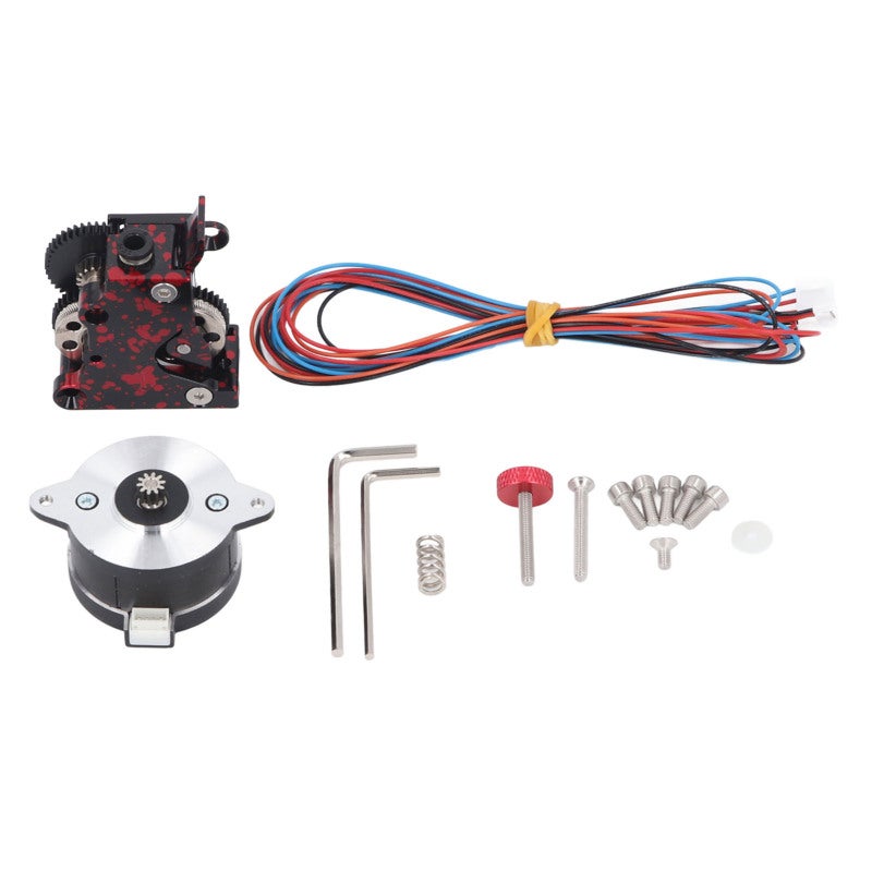 Dual Gear Extruder 1.75MM Filament Full Metal Design - Stable Printing Accuracy 36MM Stepper Motor for Ender 3 V2, CR10 3D Printers - Image 1