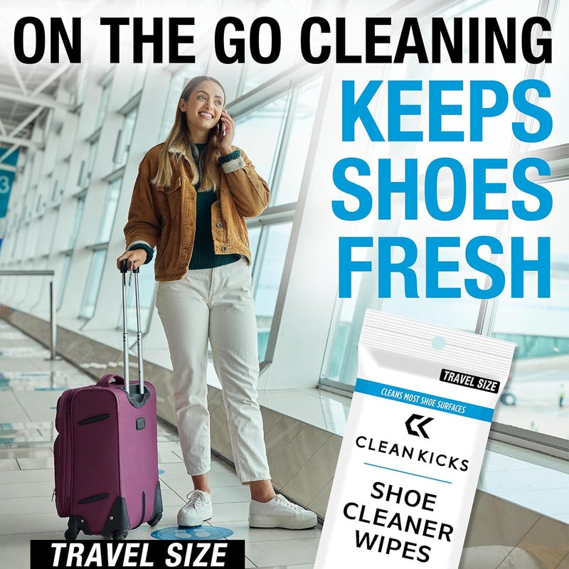 CleanKicks Shoe Cleaner Shoe Wipes - Image 4