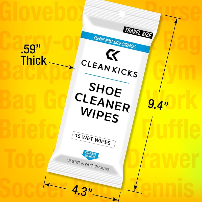 CleanKicks Shoe Cleaner Shoe Wipes - Image 5