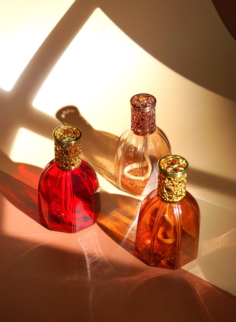 باسيدج باسج مصباح - جهاز تبخير مستوحى من الطراز القديم مع آلية تبخير حديثة - تصميم ساراي انيق (ذهبي) - Image 3