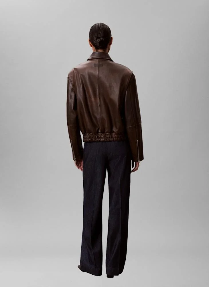 CALVIN KLEIN Casual Wide Leg Jeans