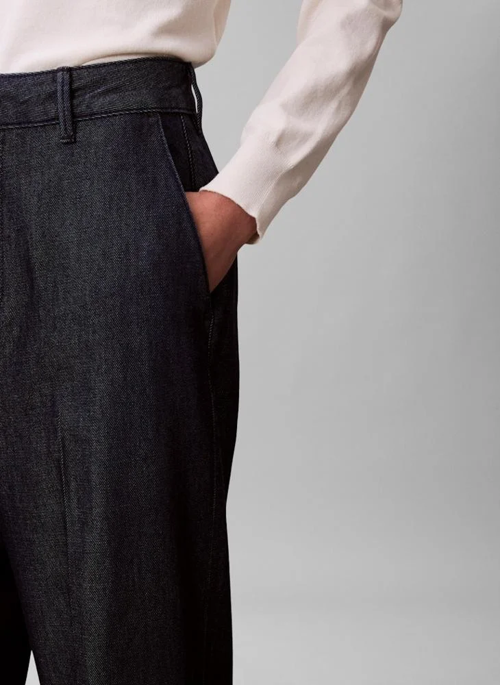 Calvin Klein  Casual Wide Leg Jeans for Women | Best Price UAE