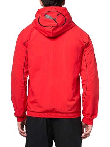 PUMA Men's Sport Hooded Woven Jacket, for All Time Red AH25 - Image 2
