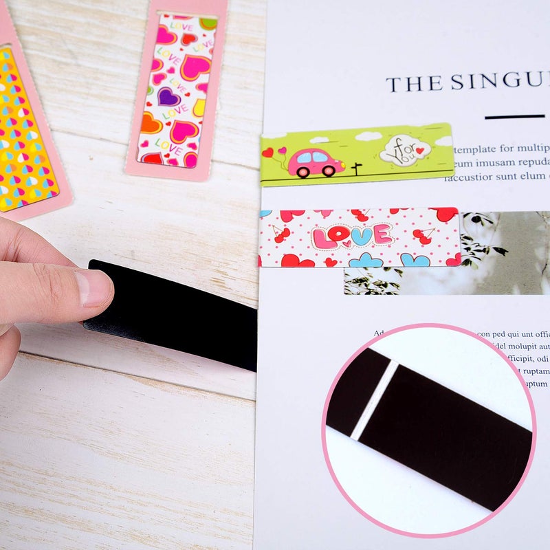 TUPARKA 36 PCS Magnetic Bookmarks Valentine's Day Bookmark Gift for School Prizes and Valentine's Party Favors for Kids - Image 5