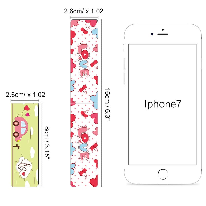 TUPARKA 36 PCS Magnetic Bookmarks Valentine's Day Bookmark Gift for School Prizes and Valentine's Party Favors for Kids - Image 3