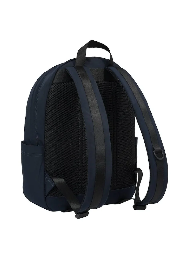 TOMMY HILFIGER Men's Logo Small Dome Backpack -  Recycled polyester mix, Blue