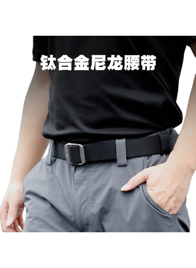 Tactical Bird Zhanshuniao R6 (Titanium Alloy Buckle), High-Performance Nylon Belt, Durable Work Belt For Men, Canvas Sports Belt, Military-Style - Image 2