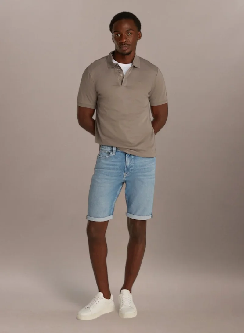 CALVIN KLEIN Textured Polo Shirt