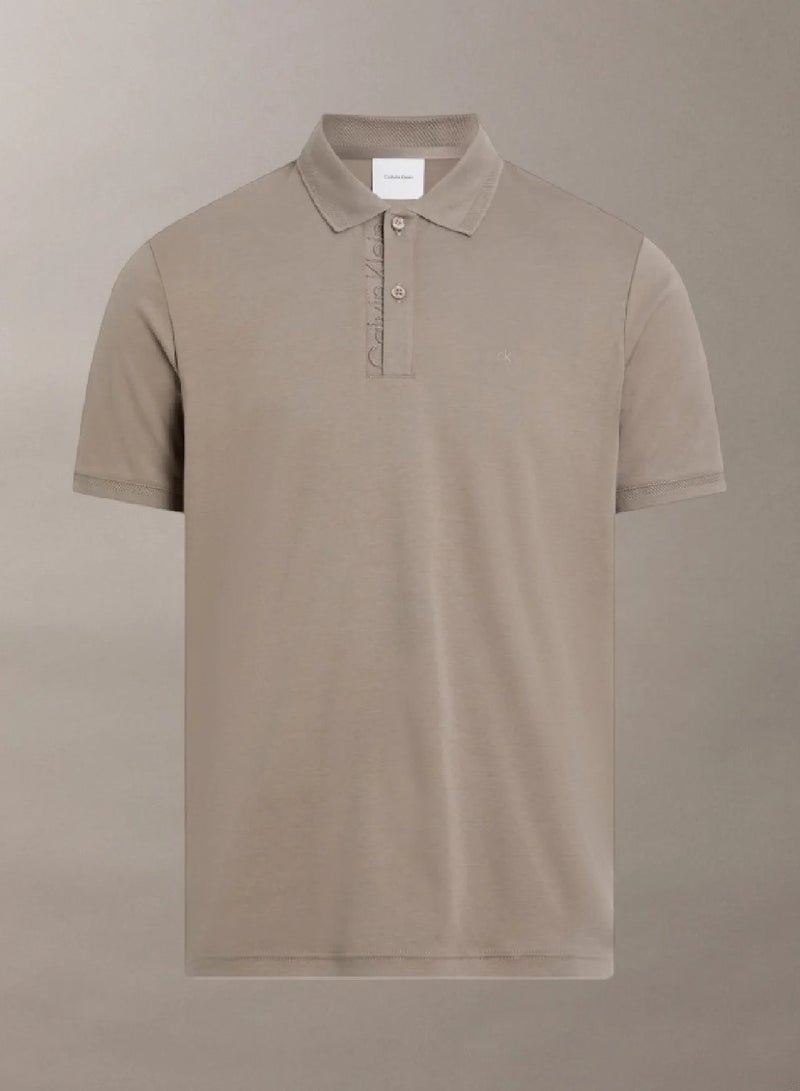 كالفن كلاين بولو شيرت بملمس بارز - Image 5
