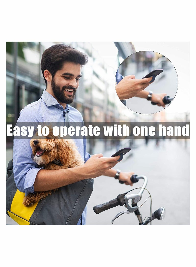 Excefore 6 Pieces Phone Grip Holder Cell Phone Grip Strap Telescopic Phone Finger Strap Stand Universal Finger Kickstand for Most Tablets and Smartphones - Image 3