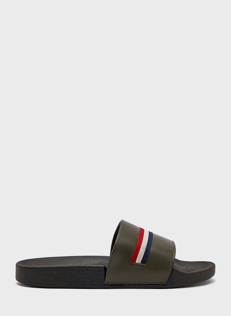 Seventy Five Casual Webbing Slides
