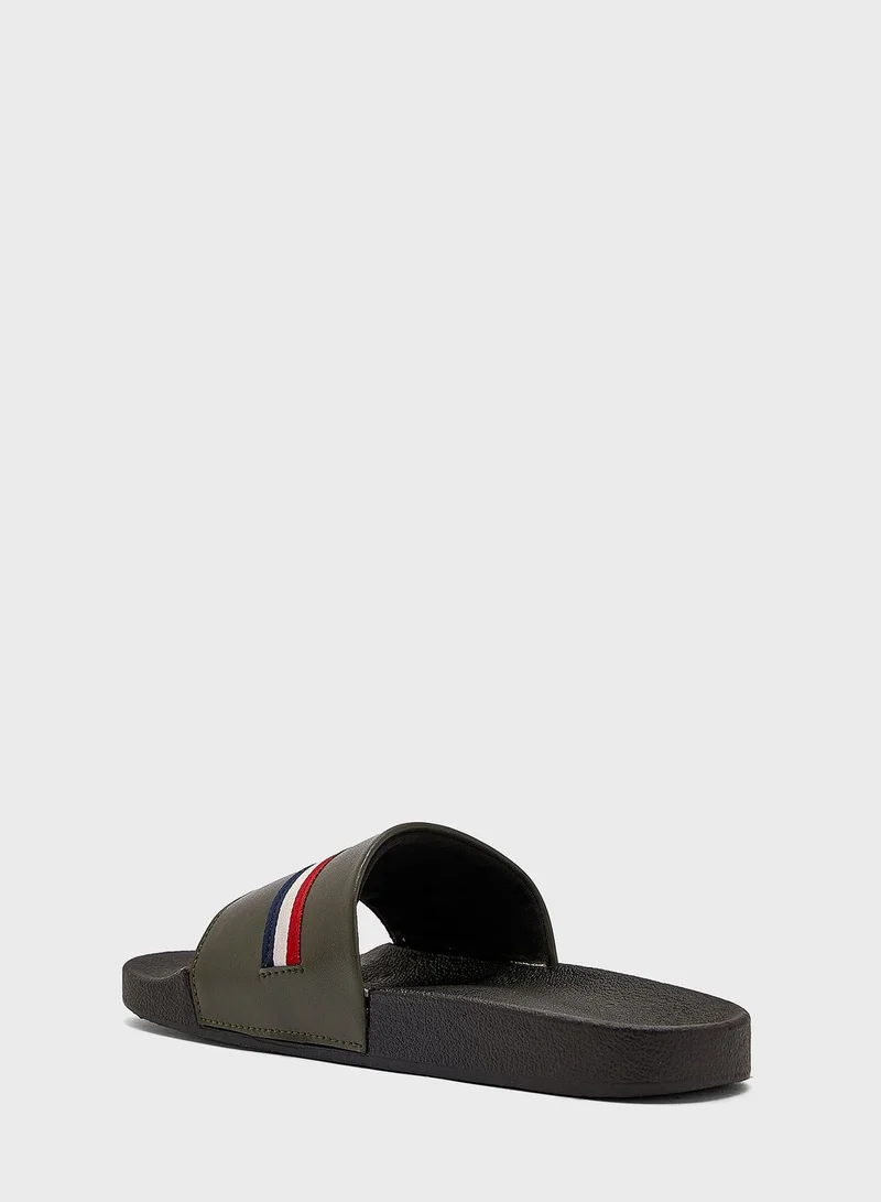 Seventy Five Casual Webbing Slides