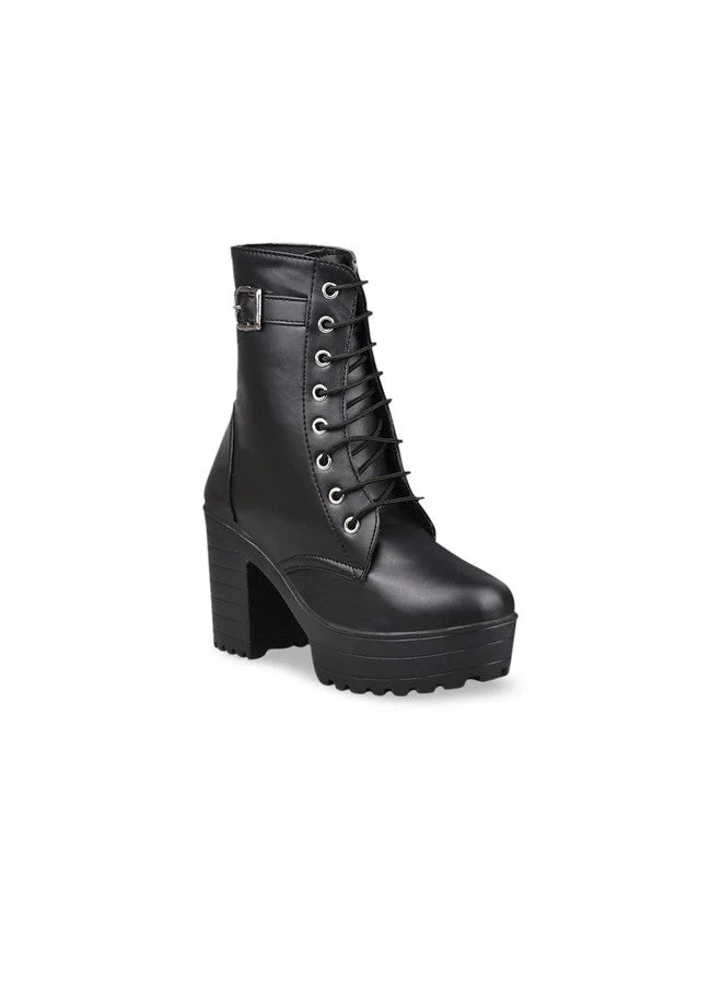شوتوبيا Shoetopia Shoeopia Women & Girls Strappy Buckle Ankle Boots