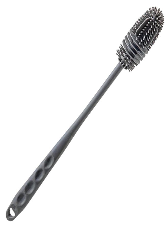 PGD Long Handle Silicone Scratch Free Feeding Bottle Cleaning Brush - Image 1