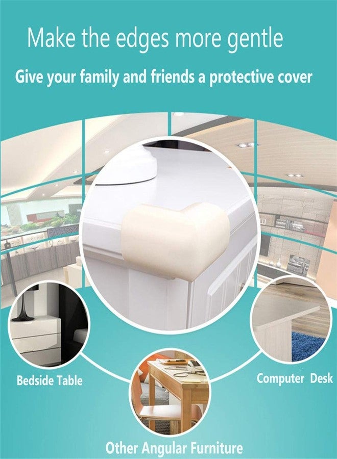 XBEY 12 Pack Soft Corner Protector Baby Proofing Edge and Corner Guards I Pre-Taped Corner Protectors I Child Safety Edge Guards I Soft Rubber Foam Furniture Corner Bumper Guards (14, Brown) - Image 4