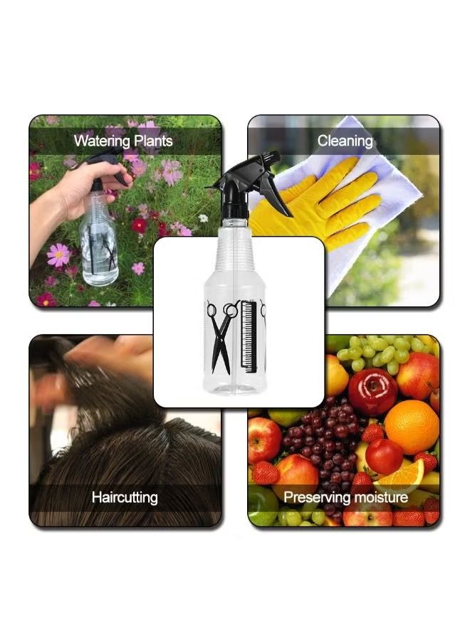 ORiTi ORiTi Hairdressing Water Spray Bottle Clear/Black 26x7x9.50centimeter - Image 3