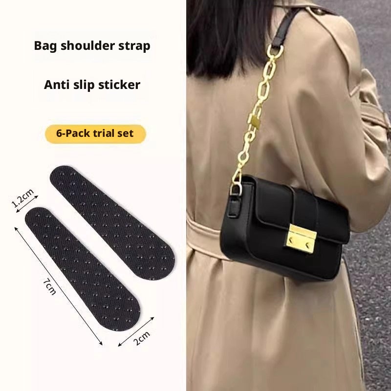 Self-Adhesive Anti-Slip Shoulder Bag Strap Pad PU - Image 1
