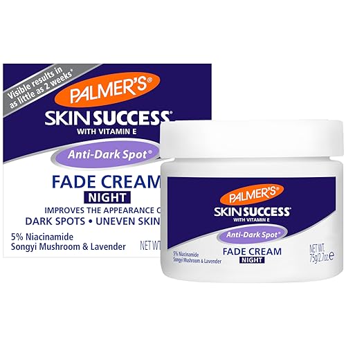 Palmers Skin Success AntiDark Spot Nighttime Fade Cream with Retinol Niacinamide Dark Spot Corrector for Face Night Moisturizer Helps Reduce Dark Spots Fine Lines Wrinkles 27 Ounce