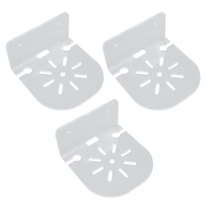 Acrylic Small Floating Shelf Transparent Wall Mounted Holder for Security Camera Speakers Baby Monitoring Device - Image 5
