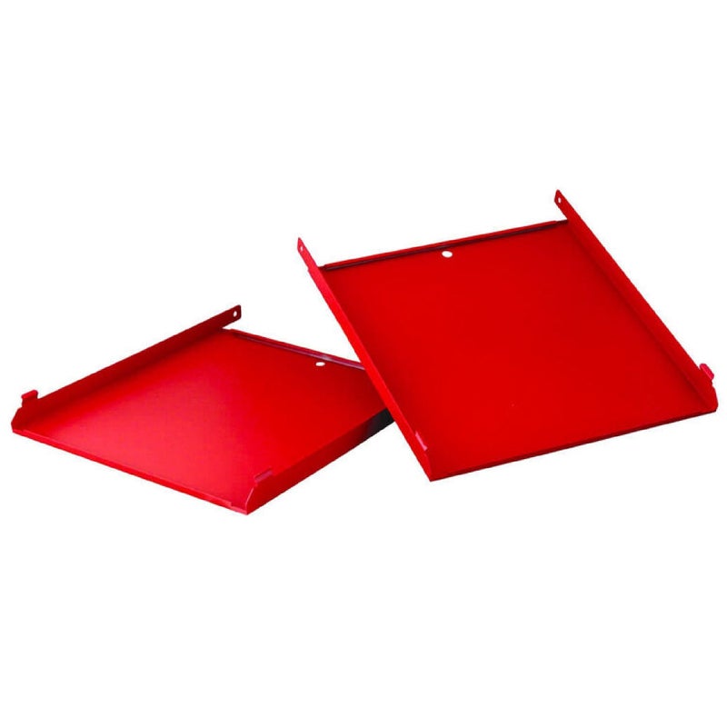 Camp Chef Folding Side Shelf Set for ThreeBurners Red