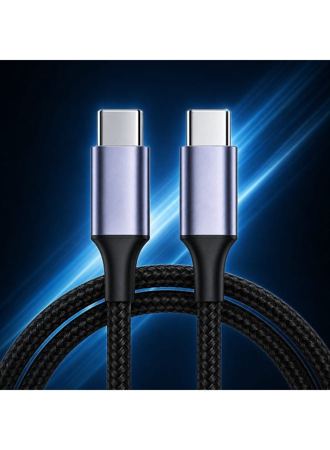 Clarion Powerline USB-C to USB-C Cable 240W 5A Super Fast Charging | Compatible with iPhone 15/16, Samsung, Huawei, Xiaomi, MacBook, iPad, Laptops & Gaming Devices | Nylon Braided | Tangle-Free | 10,000+ Bend Tested - Image 3