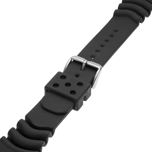 DBLACK ''CDS36'' Rubber 24mm Watch Strap // Best Replacement, Compatible Strap For Casio GShock GA-2000 Watch Model (Black) - Image 4