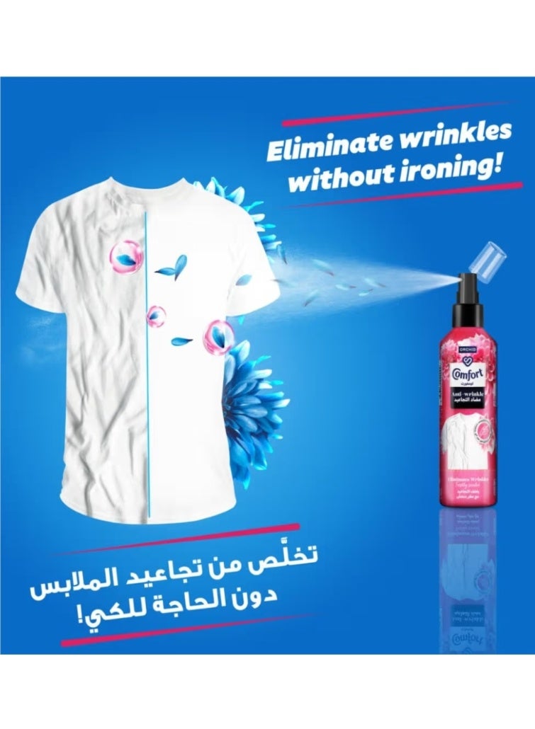 Comfort Anti-Wrinkle Spray for Clothes with Orchid Scent 200 ml - Image 4