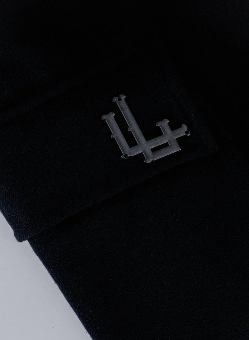 LOUKLAD Authentic City Cargo Sweatpants - Black - Image 2