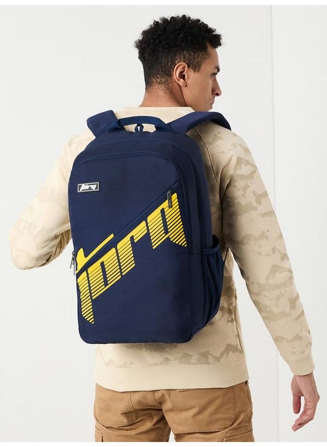 Torq Polyester Backpack for Men & Women | School Backpack | College Backpack | Casual Backpack | 35L Posidn_Blue - Image 2