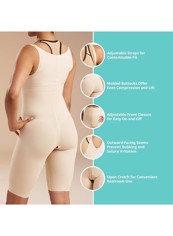Marena Women’s Girdle with High Back, Short-Length - Post Surgical Shapewear Support, Targeted Compression, Easy Application, Helps Promote Healing & Recovery