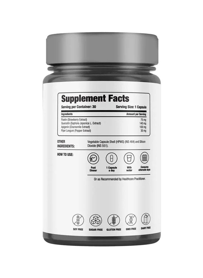 Decode Age - SeneVit Anti-Inflammation Blend Eliminate Old, Damaged Ones And Protect Healthy Ones - 30 Capsules - Image 1