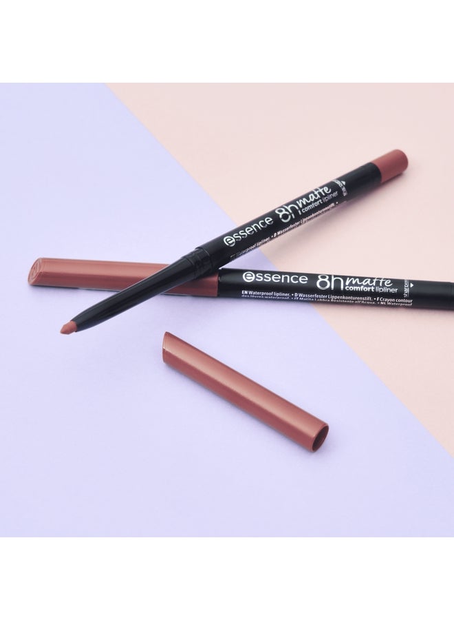 Essence 8 Hour Matte Comfort Lip Liner | Shade 02 Silky Hazelnut | Long Lasting | Water Resistant | Precise Lip Contouring | Smooth Application Silky Hazelnut - Image 5