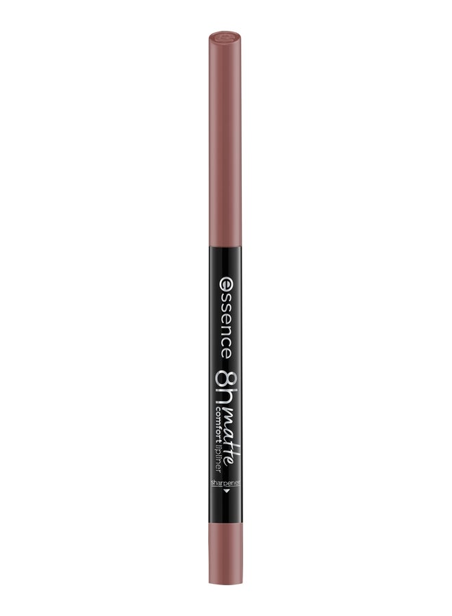 Essence 8 Hour Matte Comfort Lip Liner | Shade 02 Silky Hazelnut | Long Lasting | Water Resistant | Precise Lip Contouring | Smooth Application Silky Hazelnut - Image 1