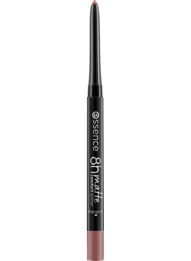 Essence 8 Hour Matte Comfort Lip Liner | Shade 02 Silky Hazelnut | Long Lasting | Water Resistant | Precise Lip Contouring | Smooth Application Silky Hazelnut - Image 2