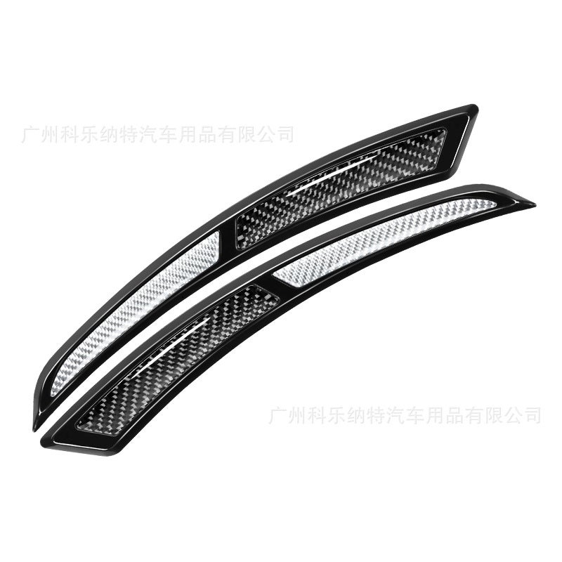 Generic New Carbon Fiber Car Fender Flares TPU Pure Red [no label]]  - Image 2